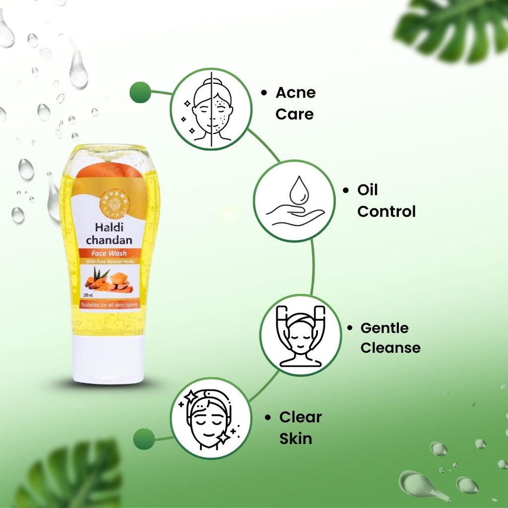 Haldi–Chandan Face Wash (Pack of 2)
