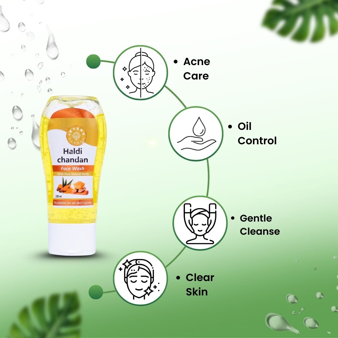 Haldi–Chandan Face Wash (Pack of 2)