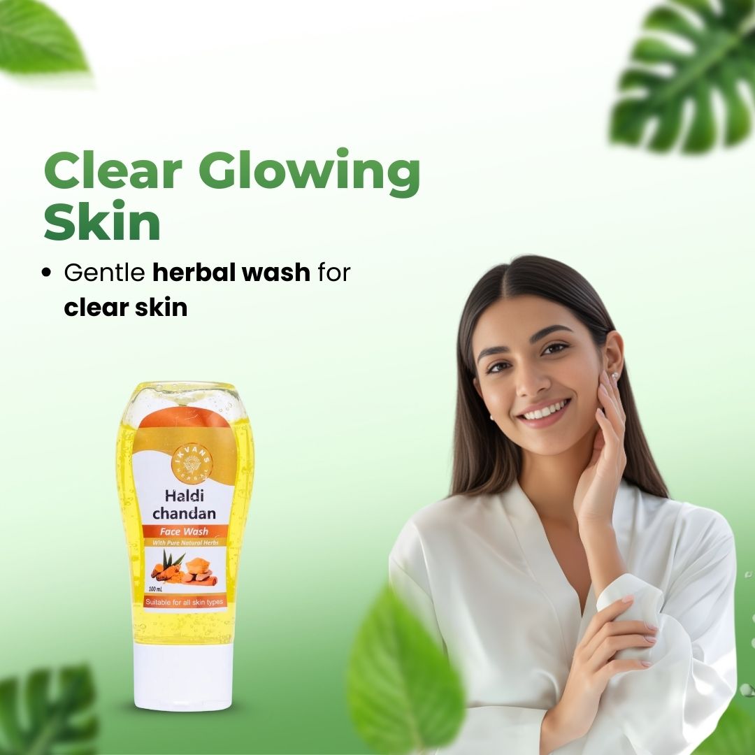 Haldi–Chandan Face Wash (Pack of 2)