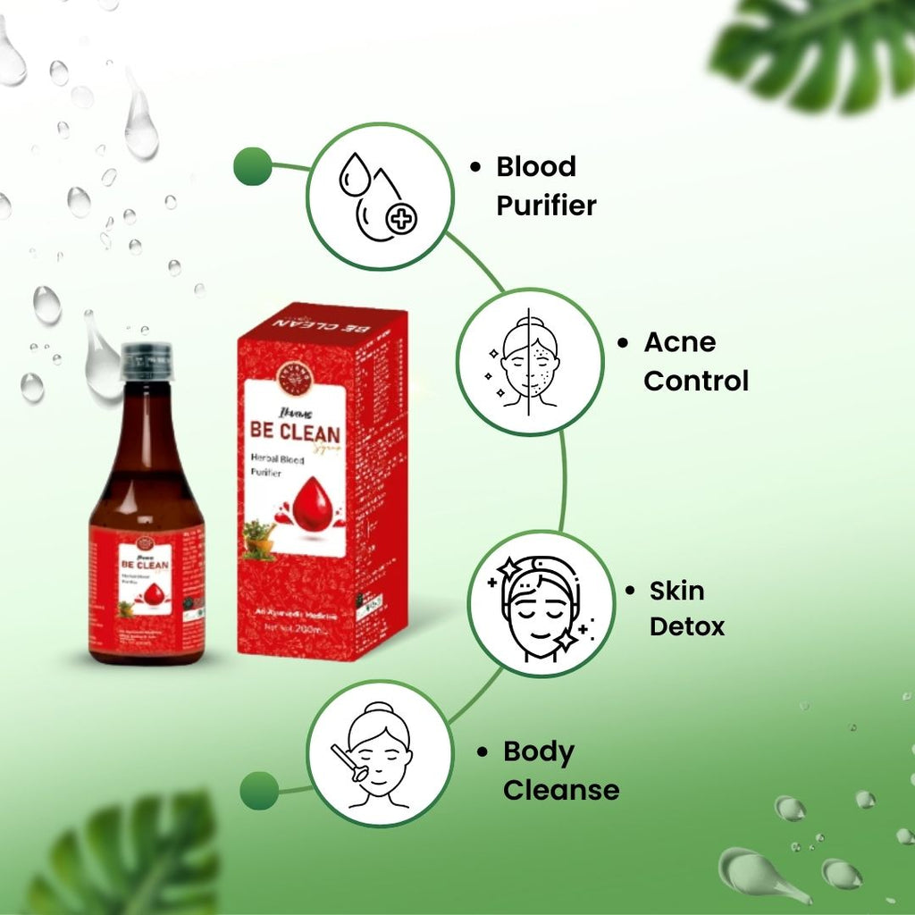 Be Clean Ayurvedic Detox Syrup (Pack of 3)