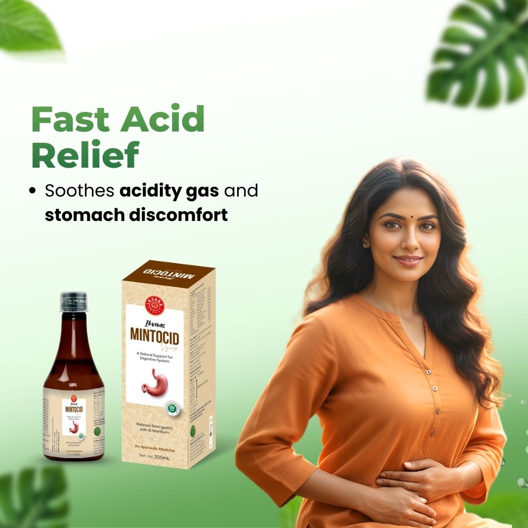 Mintocid Ayurvedic Digestive Syrup (Pack of 2)