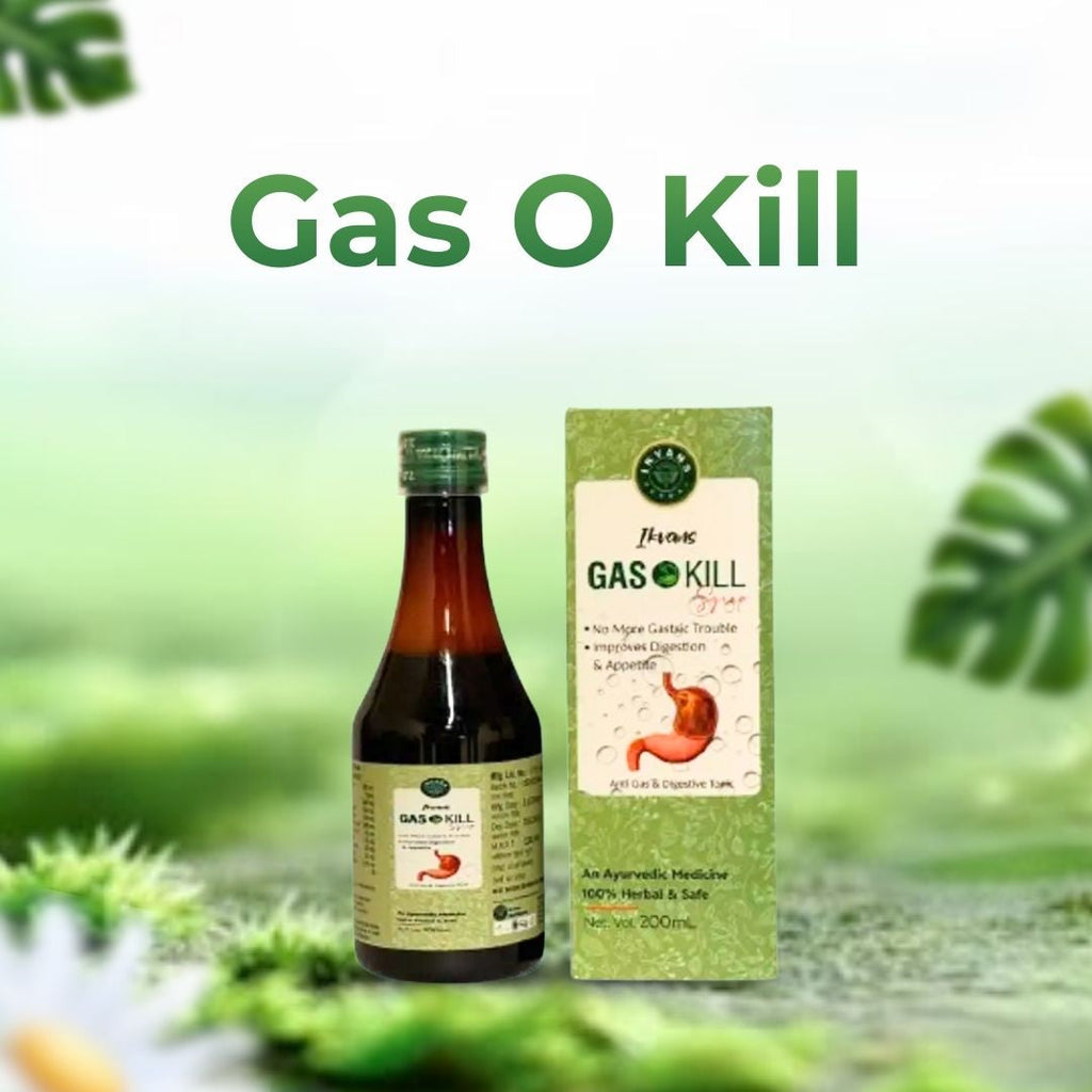 Gas O Kill Ayurvedic Syrup – Pack of 2