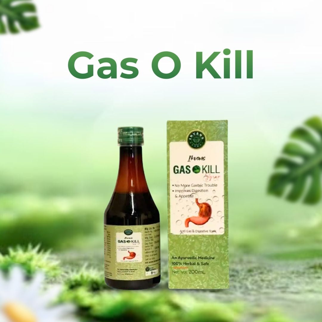 Gas O Kill Ayurvedic Syrup – Pack of 2