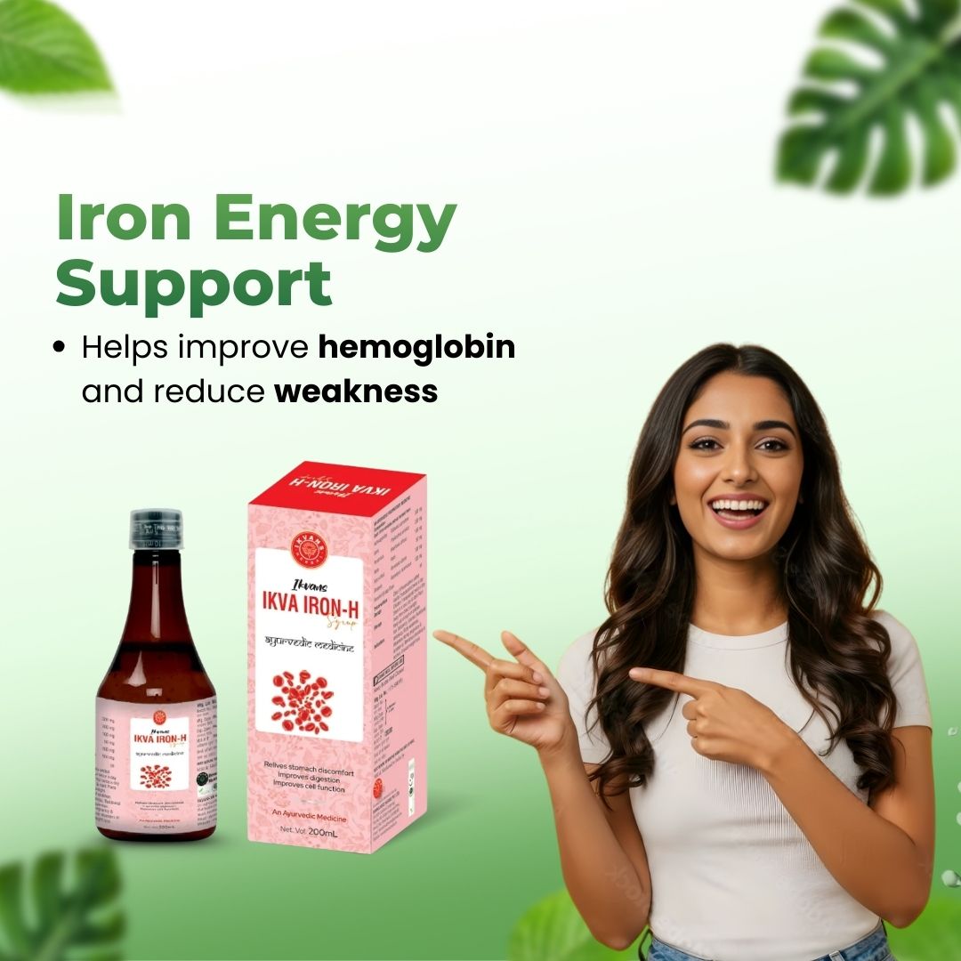 Ikva Iron H Syrup – Pack of 3