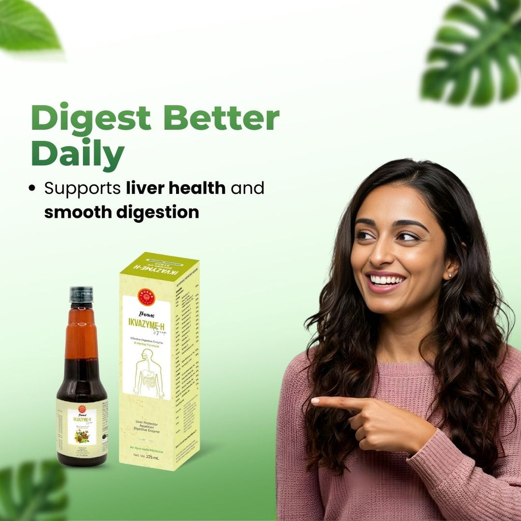 Ikvazyme-H Liver Support Syrup – Pack of 2