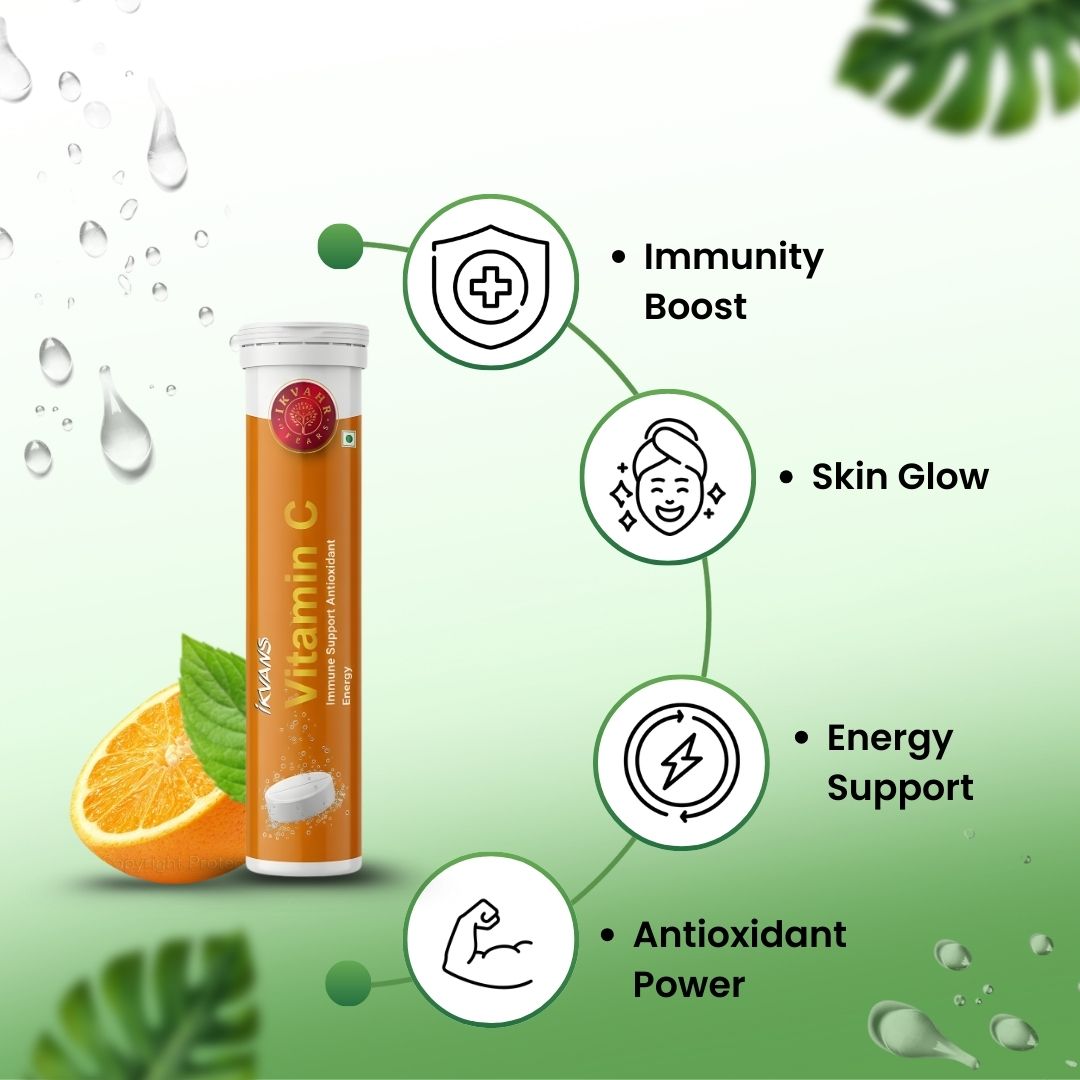 VITAMIN -C EFFERVATION TABLET - Pack Of 3