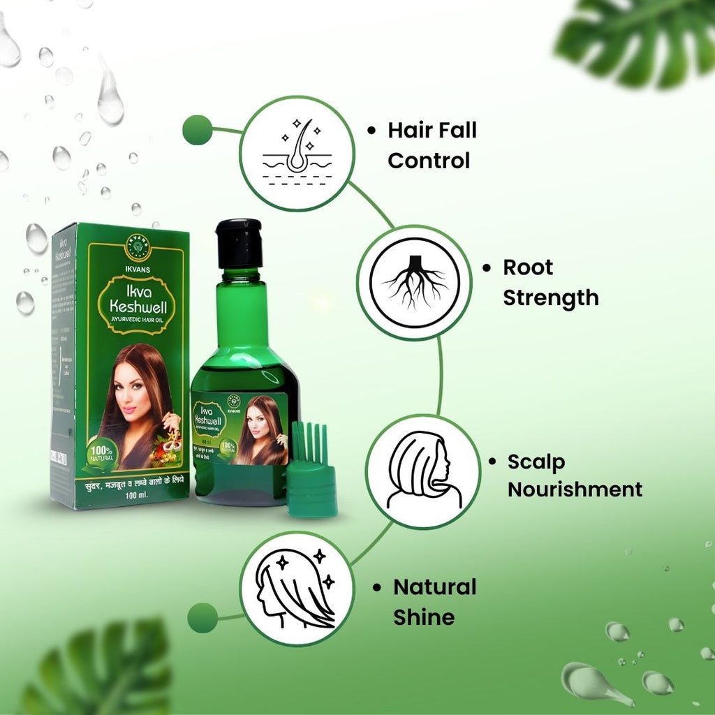 Ikvans Keshwell Hair Oil (2 Pack)
