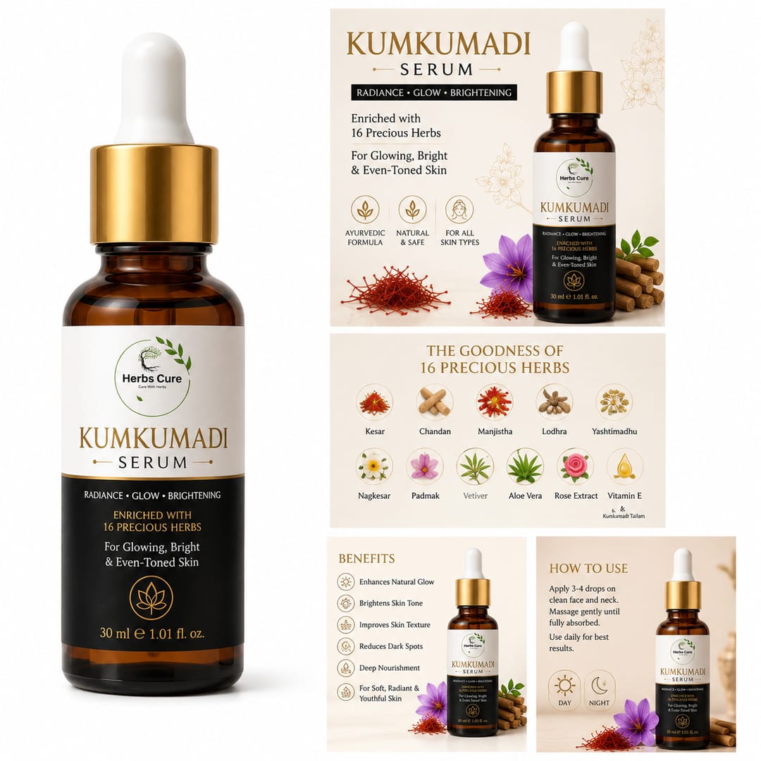 Herbscure Kumkumadi Face Serum
